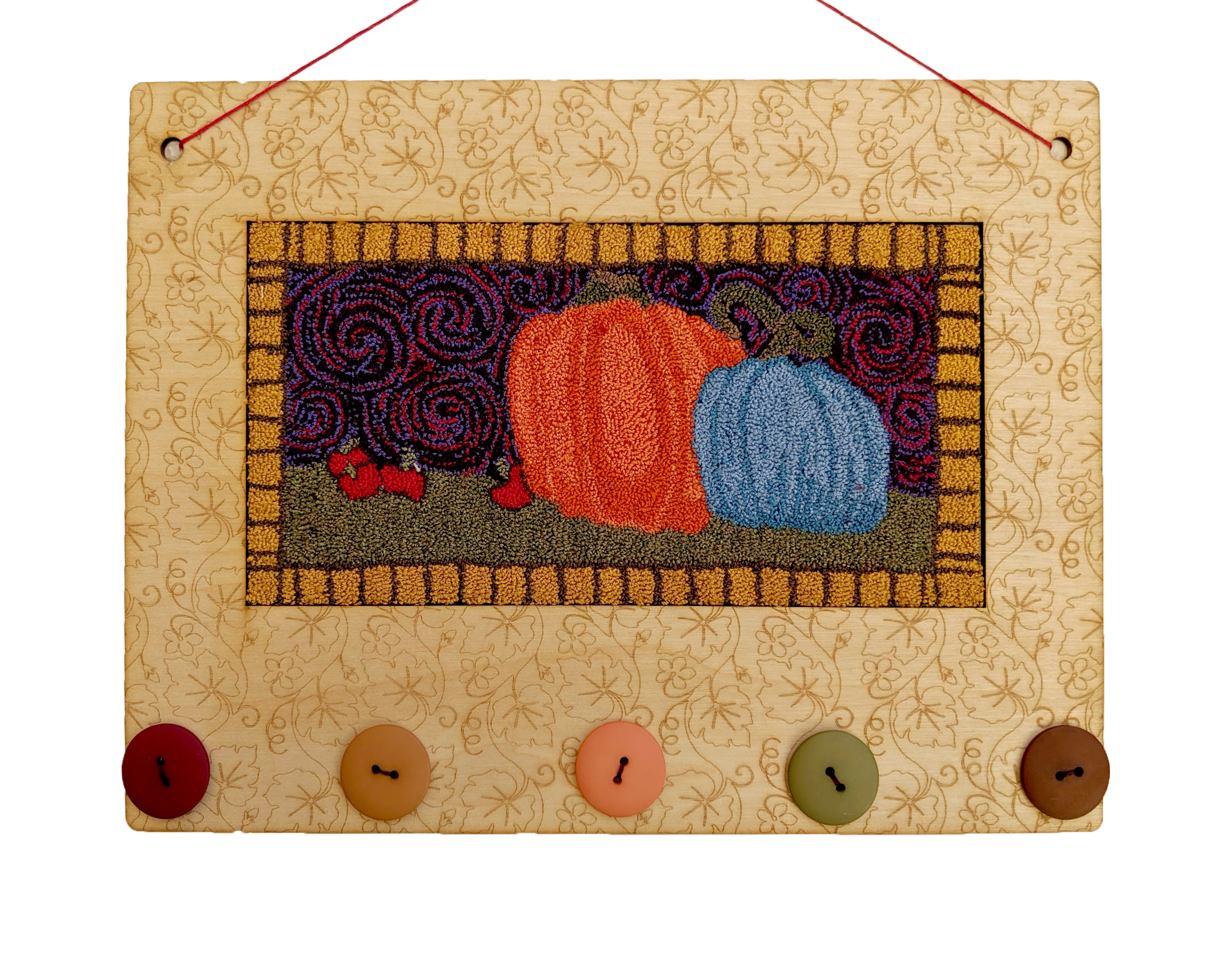 Image of an Embroidered Wall Hanging
