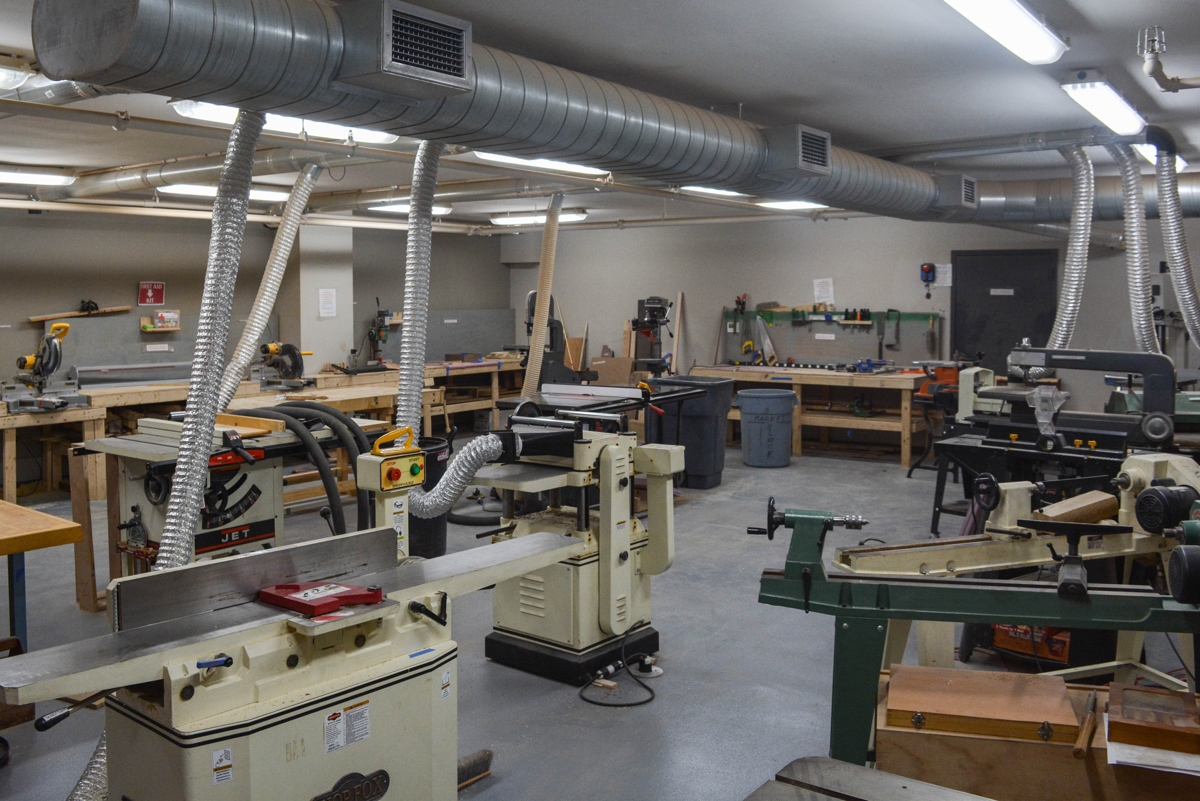 Woodshop - photo credit Eric Patrie